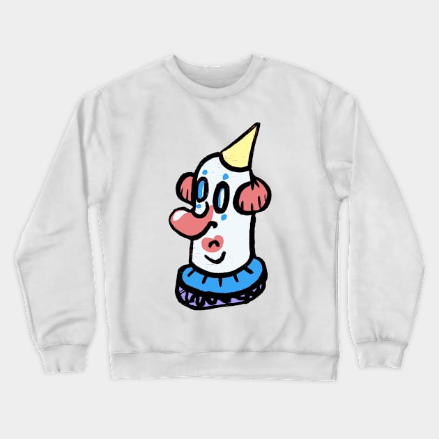 Cone Clown Crewneck Sweatshirt by Brieana